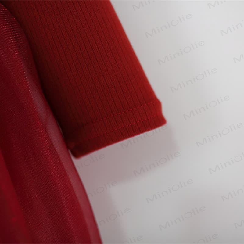 Baby Mädchen Schleife , Perlen und Kleid - image 11