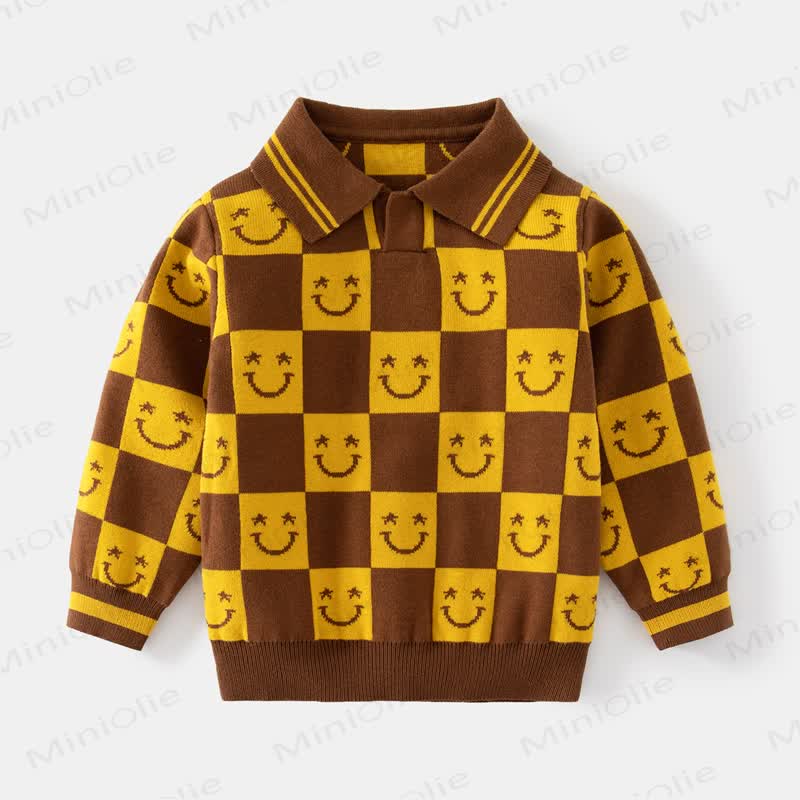 Gestrickt Pullover für Kind und Jungen - Gelb - 8Y - image 9