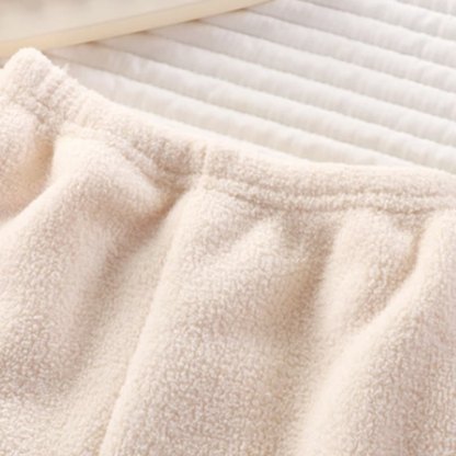 Zweiteiliger Pyjama Set aus kuscheligem Sherpa Vlies für Kleinkind ( Spitze und Hose) - image 8