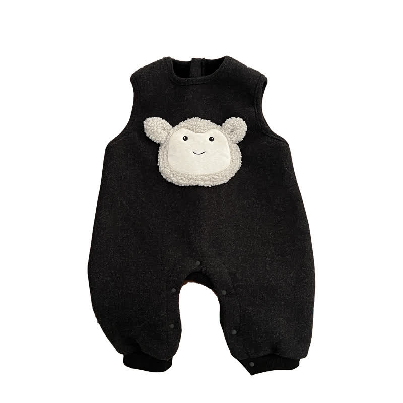 Baby Kleinkind Affen Vlies Schwarz Overalls & Pullover - image 6
