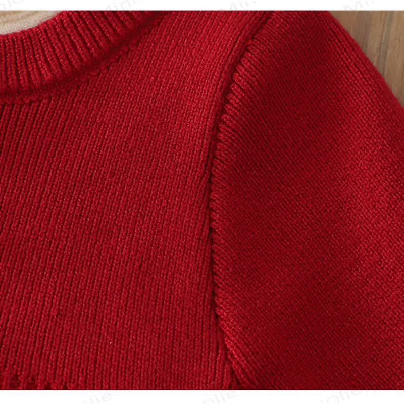 Kleinkind Kleid Schleife - Weihnachten - image 6