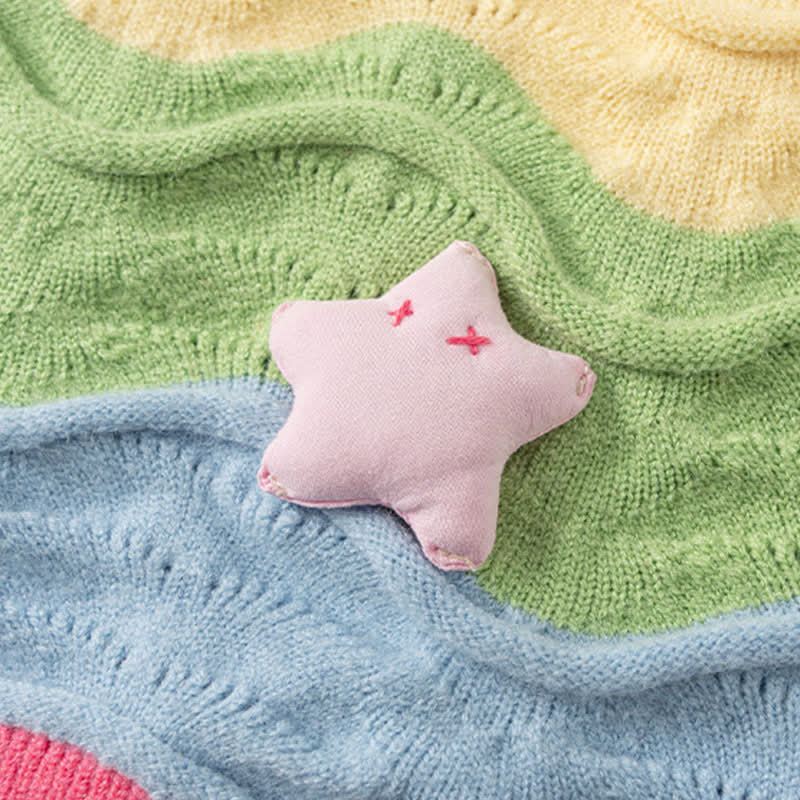 Sternenweste für Kleinkindmädchen/Weißes Hemd/ Blau Jeans - image 7