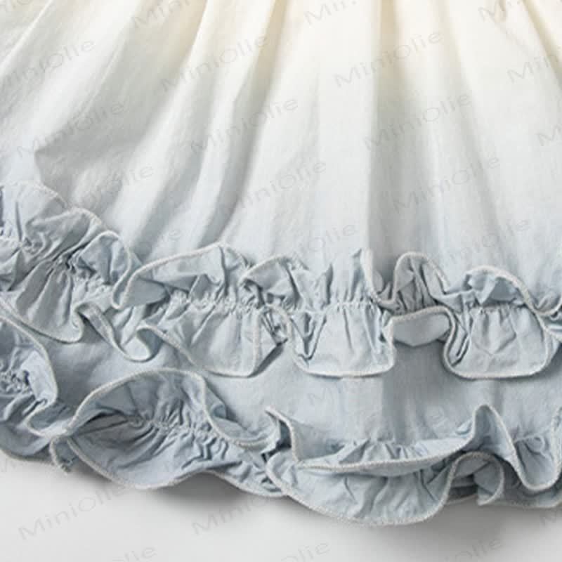 Ärmelloses Kleid aus Baumwolle für Kleinkind-Mädchen - image 7