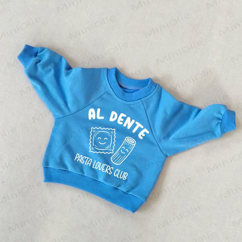 AL DENTE PASTA LOVERS CLUB Baby Kleinkind Blau Sweatshirt - Blau - 3-5J - image 1