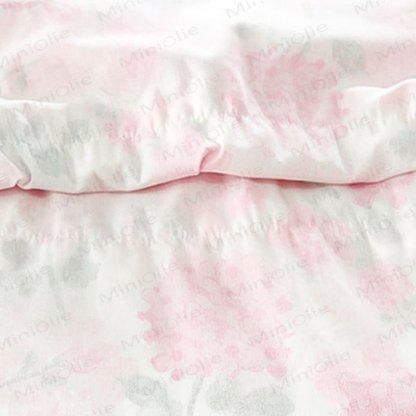 Kleinkind-Mädchen Kleid Rosa mit Blumenmuster und Puffärmeln - image 5