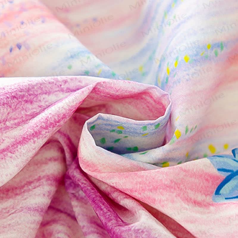 Kleid mit Blumenmuster aus Blumen für Kleinkind-Mädchen - image 11