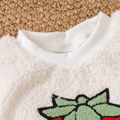 Baby Mädchen Süß Erdbeere Vlies Rot Weiß Plaid 2-teiliges Set - image 5