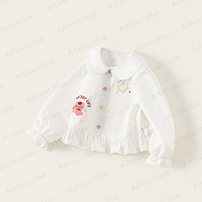 Sternenweste für Kleinkindmädchen/Weißes Hemd/ Blau Jeans - image 10