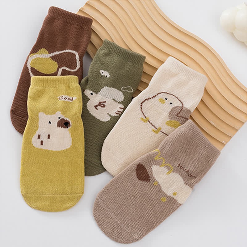 Baby Kleinkind Tier Ente Boden Socken - image 3