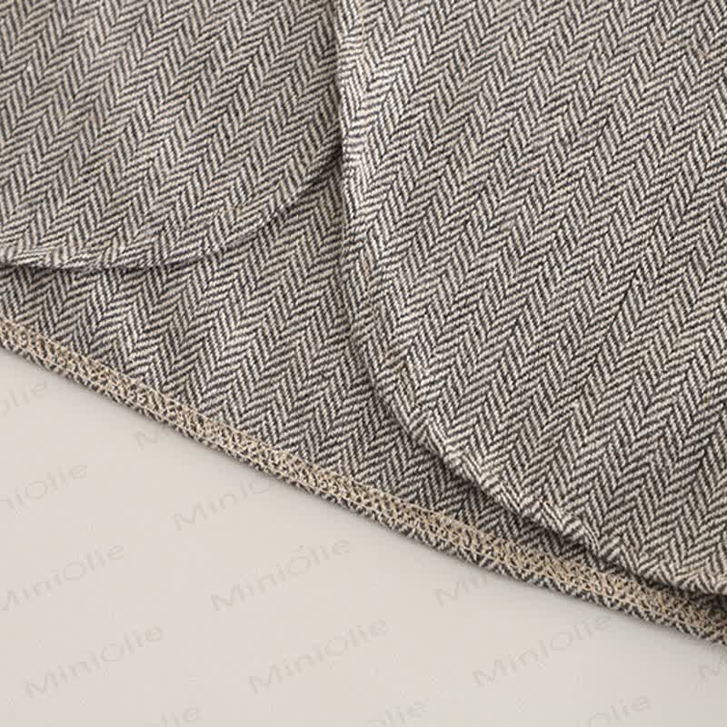 3-teiliges Set für Kleinkind : Weste mit Blume , Krawatte, Schulterknöpfen und Knopfleiste - image 11