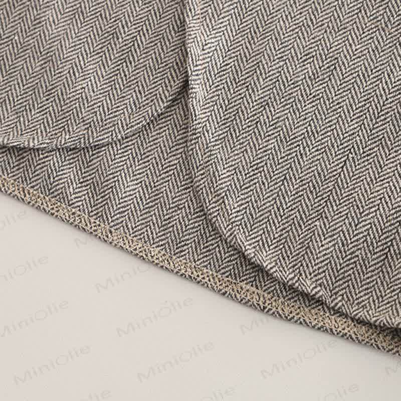 3-teiliges Set für Kleinkind : Weste mit Blume , Krawatte, Schulterknöpfen und Knopfleiste - image 11