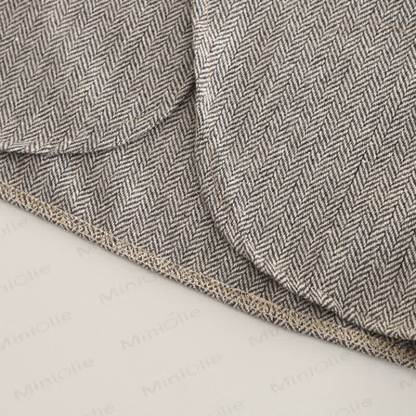 3-teiliges Set für Kleinkind : Weste mit Blume , Krawatte, Schulterknöpfen und Knopfleiste - image 11