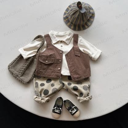 Einfarbig Poloshirt für Kind - image 12