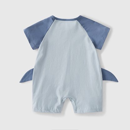 Baby Hai/ Dino Raglan Strampler - image 4