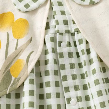 Baby Blumen Plaid / Hase - image 4