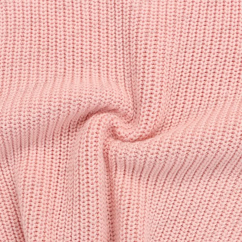 Einfarbiger, warmer Pullover für Babys und Kleinkinder - image 17
