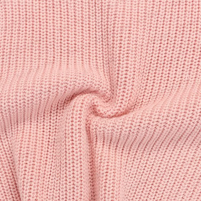 Einfarbiger, warmer Pullover für Babys und Kleinkinder - image 17