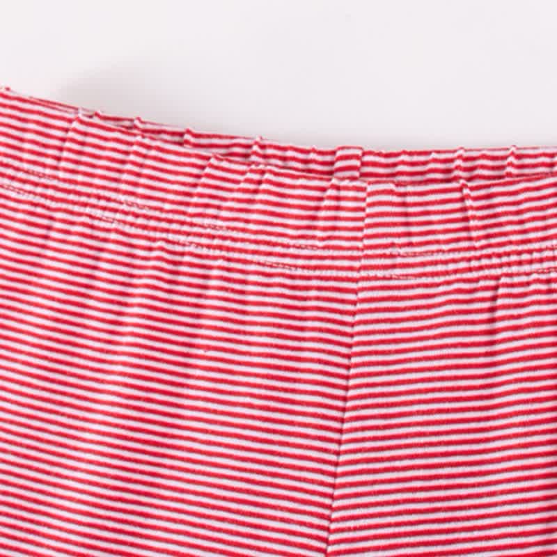 Weihnachten Sweatshirt mit Grafik und Streifen Hose für Kleinkind (Set) - image 7