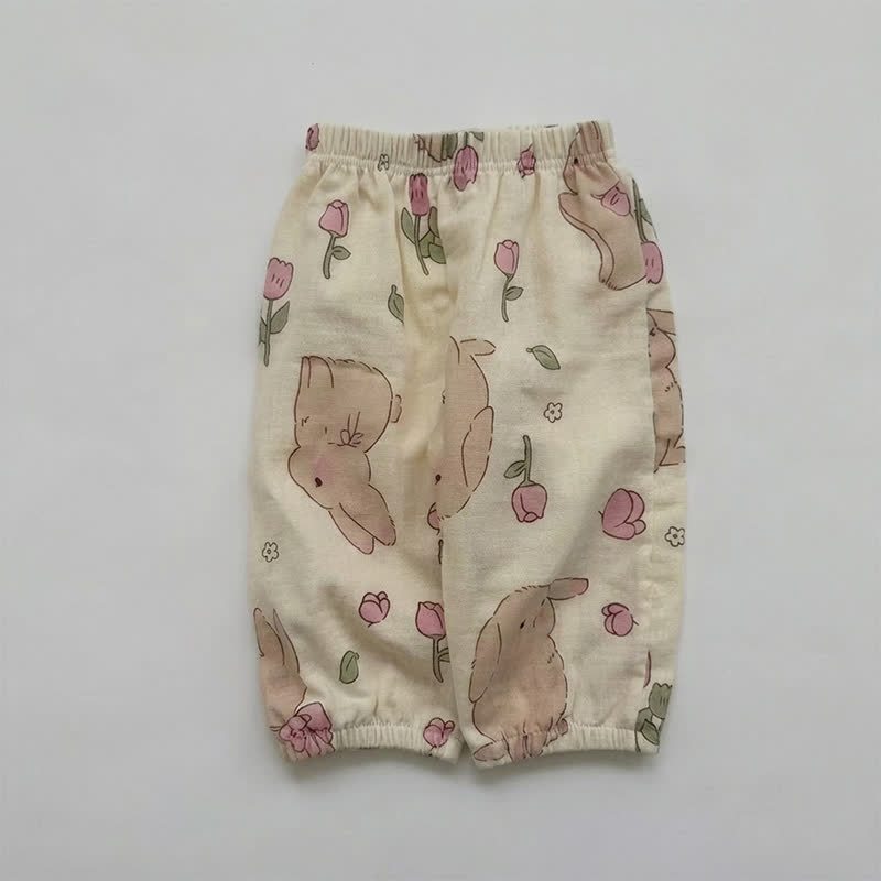 Beige Hose mit Tier für Baby und Kleinkind - image 7