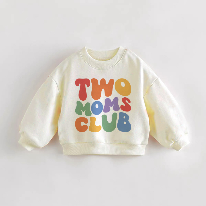 TWO MOMS CLUB Baby Kleinkind Sweatshirt - Creme - 3-5J - image 1