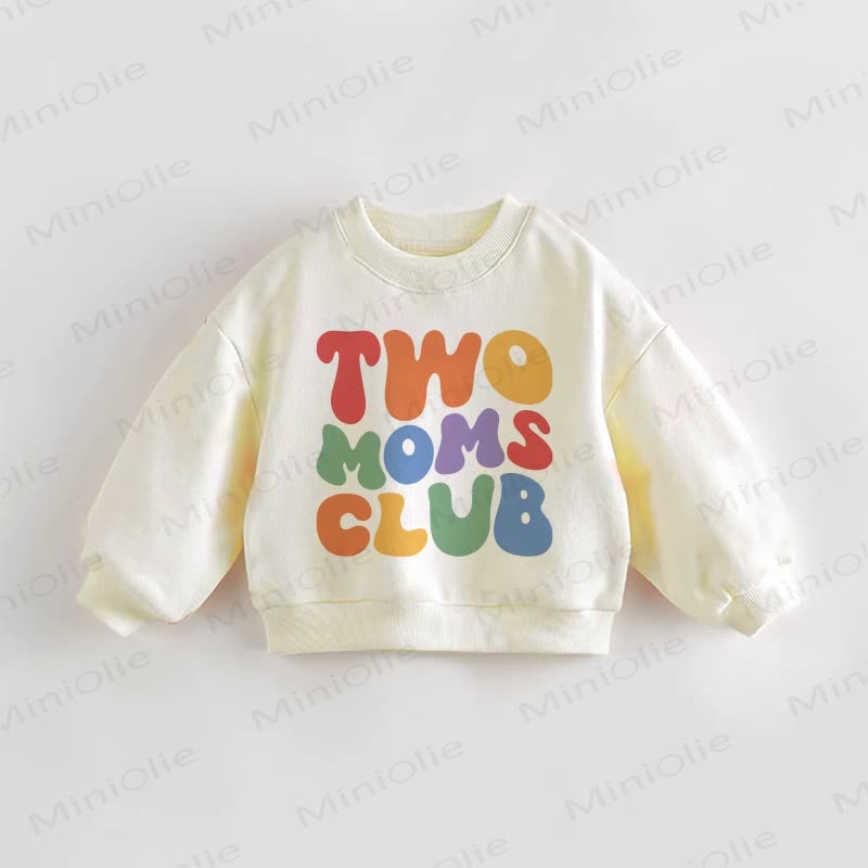 TWO MOMS CLUB Baby Kleinkind Sweatshirt - Creme - 3-5J - image 1