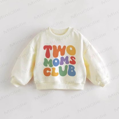 TWO MOMS CLUB Baby Kleinkind Sweatshirt - Creme - 3-5J - image 1