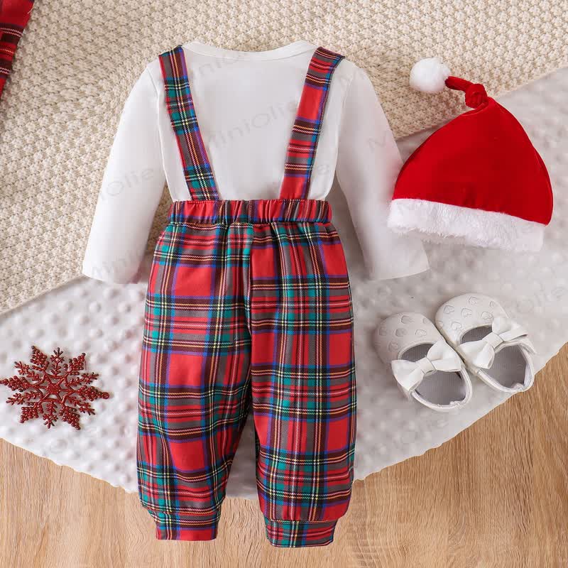 MY 1ST CHRISTMAS Baby Plaid 2-teiliges Set mit Hut - image 24