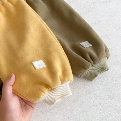 Baby Kleinkind Elefanten Vlies gefüttertes 2-teiliges Set - image 14