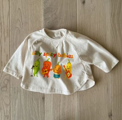 SILLY SPICY BABIES Baby Chili Weißes T-Shirt - Weiß - 5J - image 1