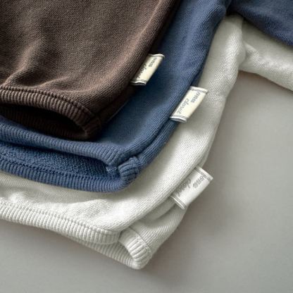 Einfarbig, lockeres T-Shirt für Baby und Kleinkind - image 15