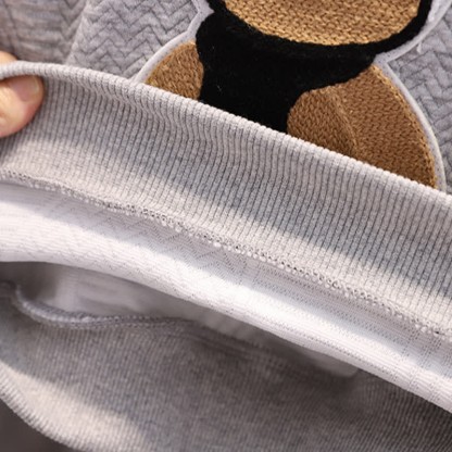 2-teiliges Sportanzug Set mit einfachem Bär -Motiv für Babys (J) - image 8