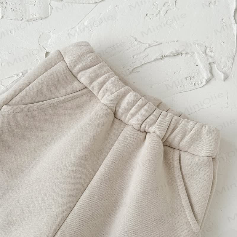 Beige 2-teiliges Vlies Set für Baby , Mädchen - image 7