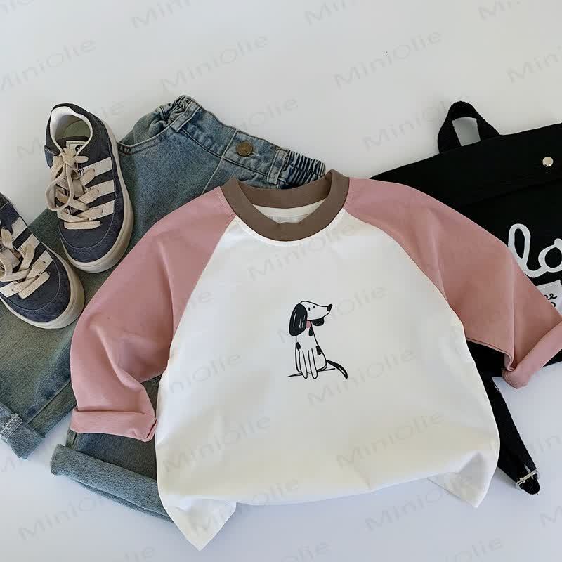 Dalmatiner-Raglan-T-Shirt für Kind - Rosa - 8Y - image 9