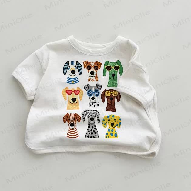 Weißes Baby -Welpen-T-Shirt - Weiß - 18-24M - image 1