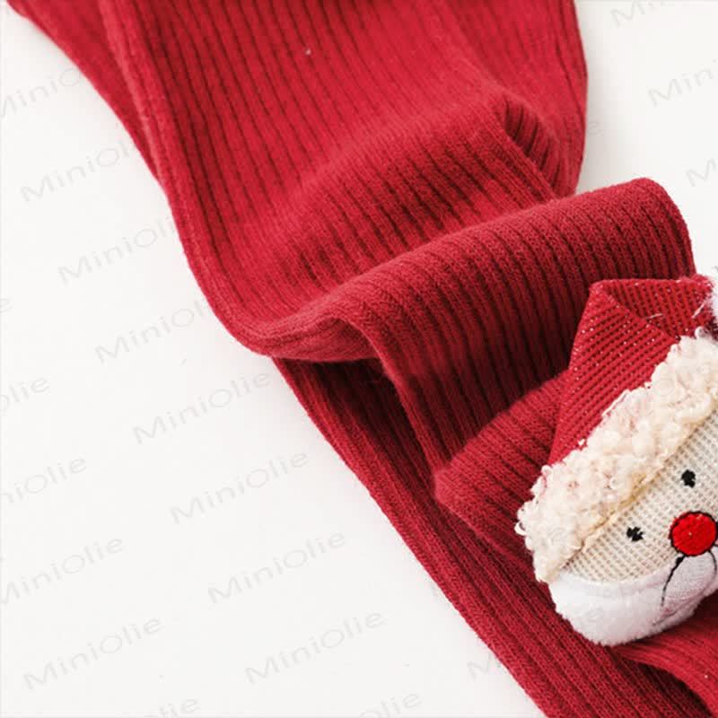 Baby Strumpfhose mit Weihnachten Cartoon - image 14