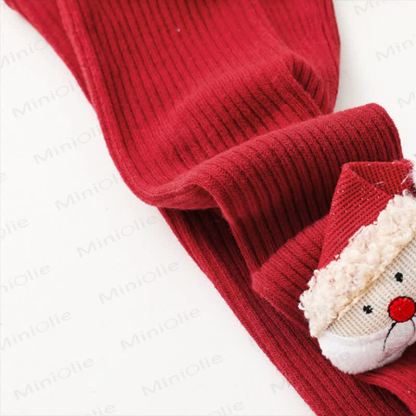 Baby Strumpfhose mit Weihnachten Cartoon - image 14