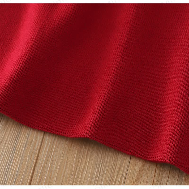 Kleinkind Kleid Schleife - Weihnachten - image 7