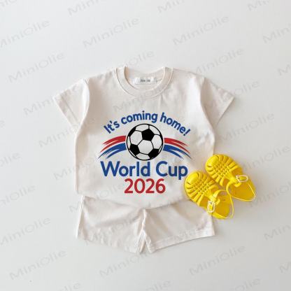 IT'S COMING HOME! WM 2026 Baby -Fußball- Set , weiß, 2-teilig - Weiß - 18-24M - image 1