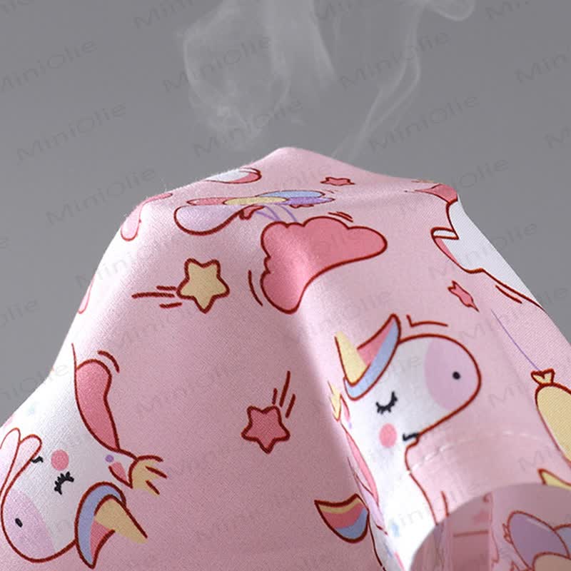 Ärmelloses Kleid für Kleinkind-Mädchen mit Tier Regenbogen - Schleife - image 11