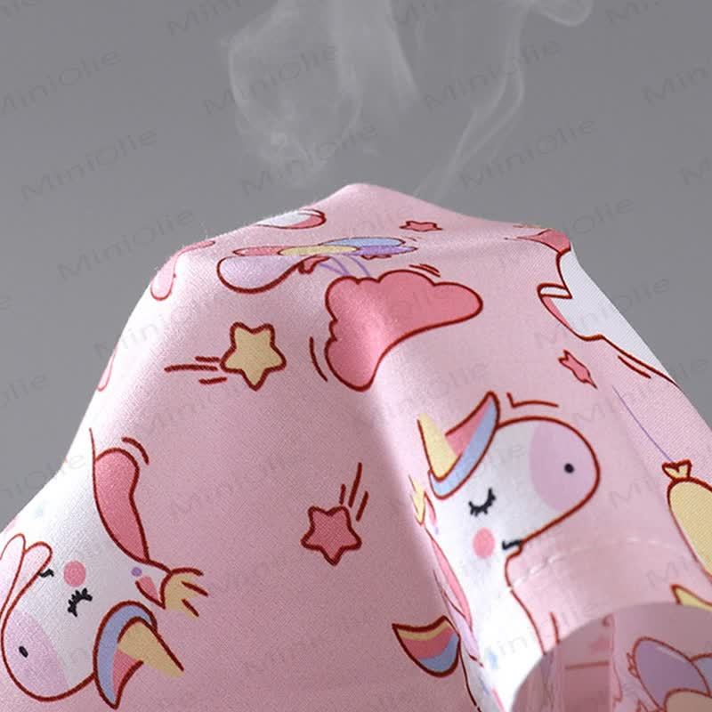 Ärmelloses Kleid für Kleinkind-Mädchen mit Tier Regenbogen - Schleife - image 11