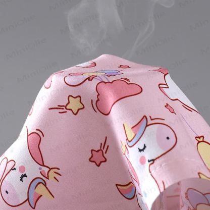 Ärmelloses Kleid für Kleinkind-Mädchen mit Tier Regenbogen - Schleife - image 11