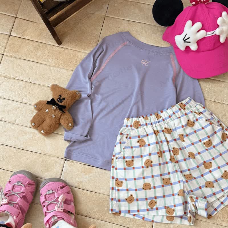 Shorts für Kinder-Mädchen mit Kleinkind - Weiß - 14-15J - image 7
