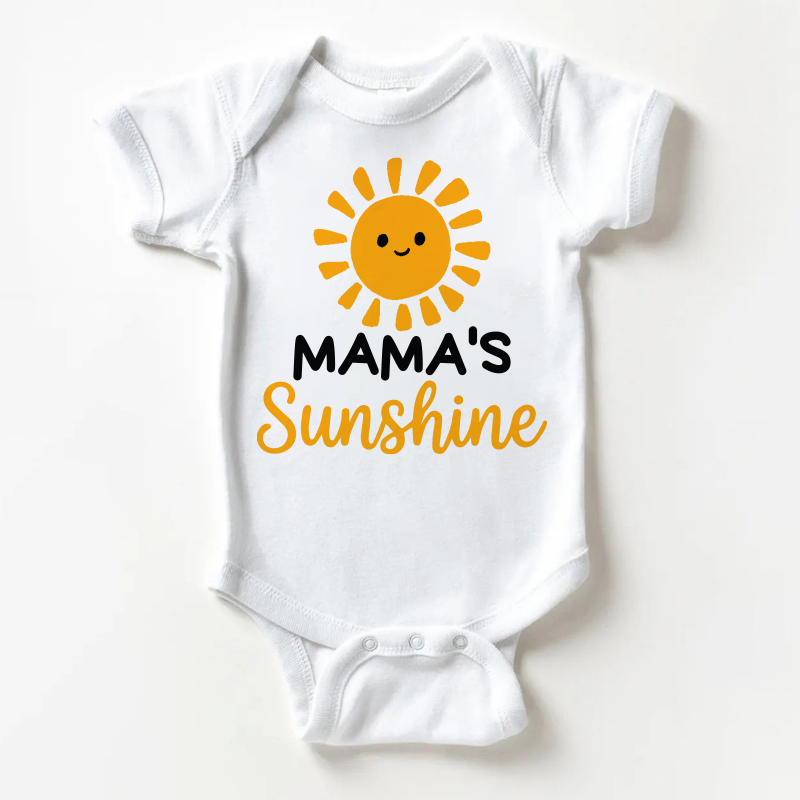 MAMA'S SUNSHINE Baby Bodysuit, weiß - Weiß - 18-24M - image 1