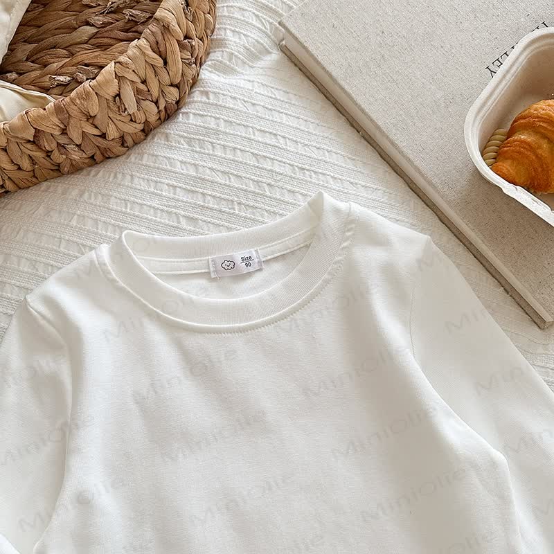 Einfarbig, einfarbiges Baselayer-T-Shirt für Kind - image 14