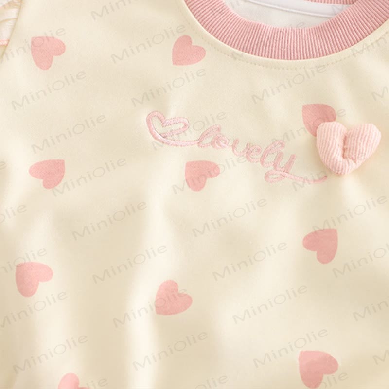 LOVELY Baby Kleinkind Liebe 2- Schleife Set - image 5