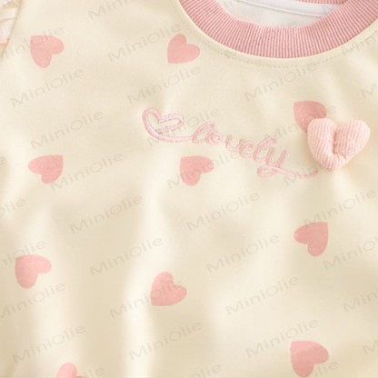 LOVELY Baby Kleinkind Liebe 2- Schleife Set - image 5