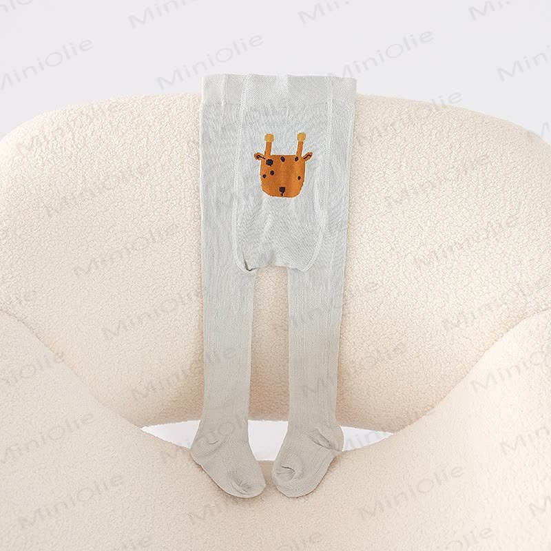 Baby Niedliche Tierweiche Strumpfhosen - Grau - 2-4J - image 11