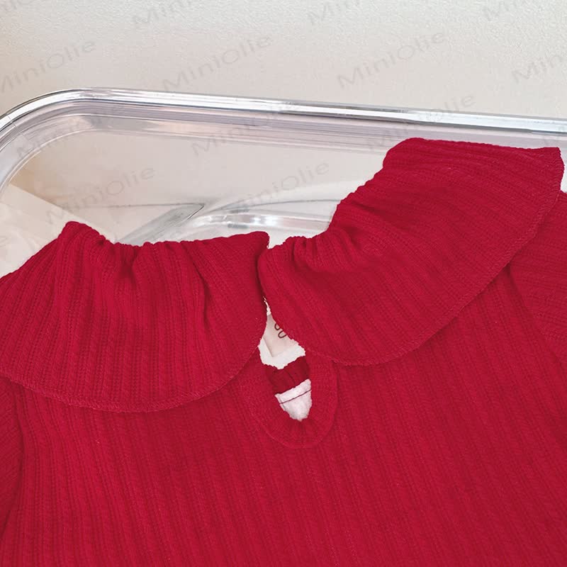 Baby Kleinkind -Mädchen-Tulpen Punkt Kleid - image 10