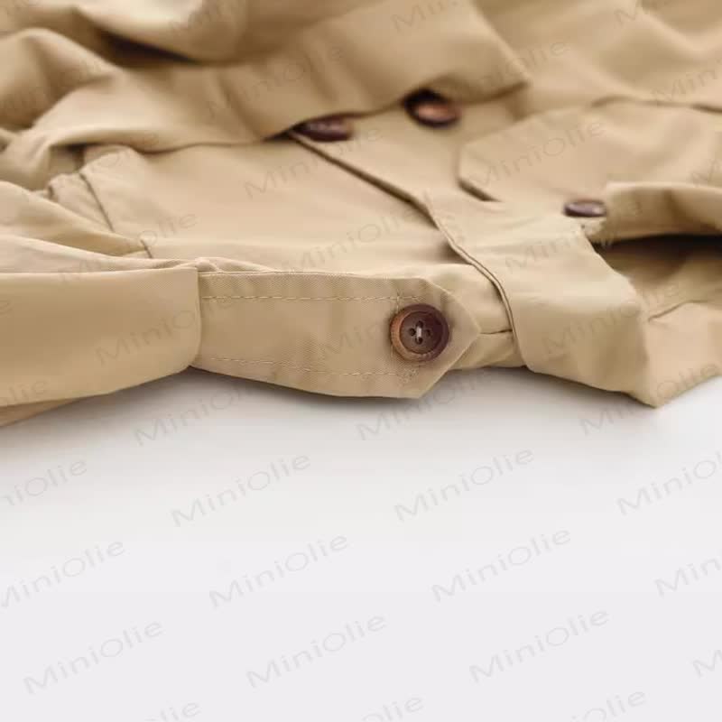  Süß , Einfarbig Baby Mädchen Oberbekleidung - image 3