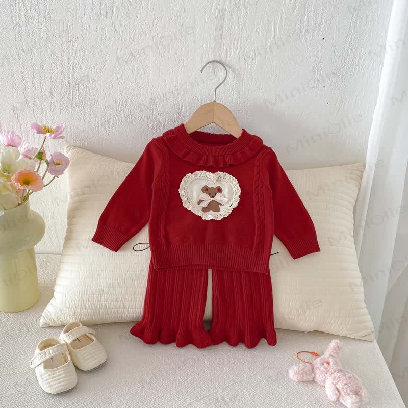 2-teiliges Schleife - Set mit Herz für Baby - image 9